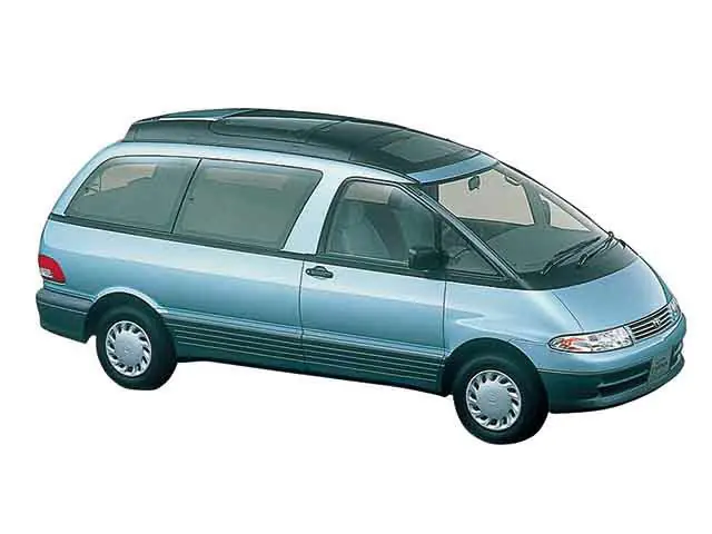Toyota Estima Emina (TCR10G, TCR11G, TCR20G, TCR21G, CXR10G, CXR11G, CXR20G, CXR21G) 1 поколение, рестайлинг, минивэн (01.1995 - 07.1996)